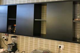 Cafe cupboard fitout