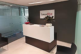 Modern reception counter